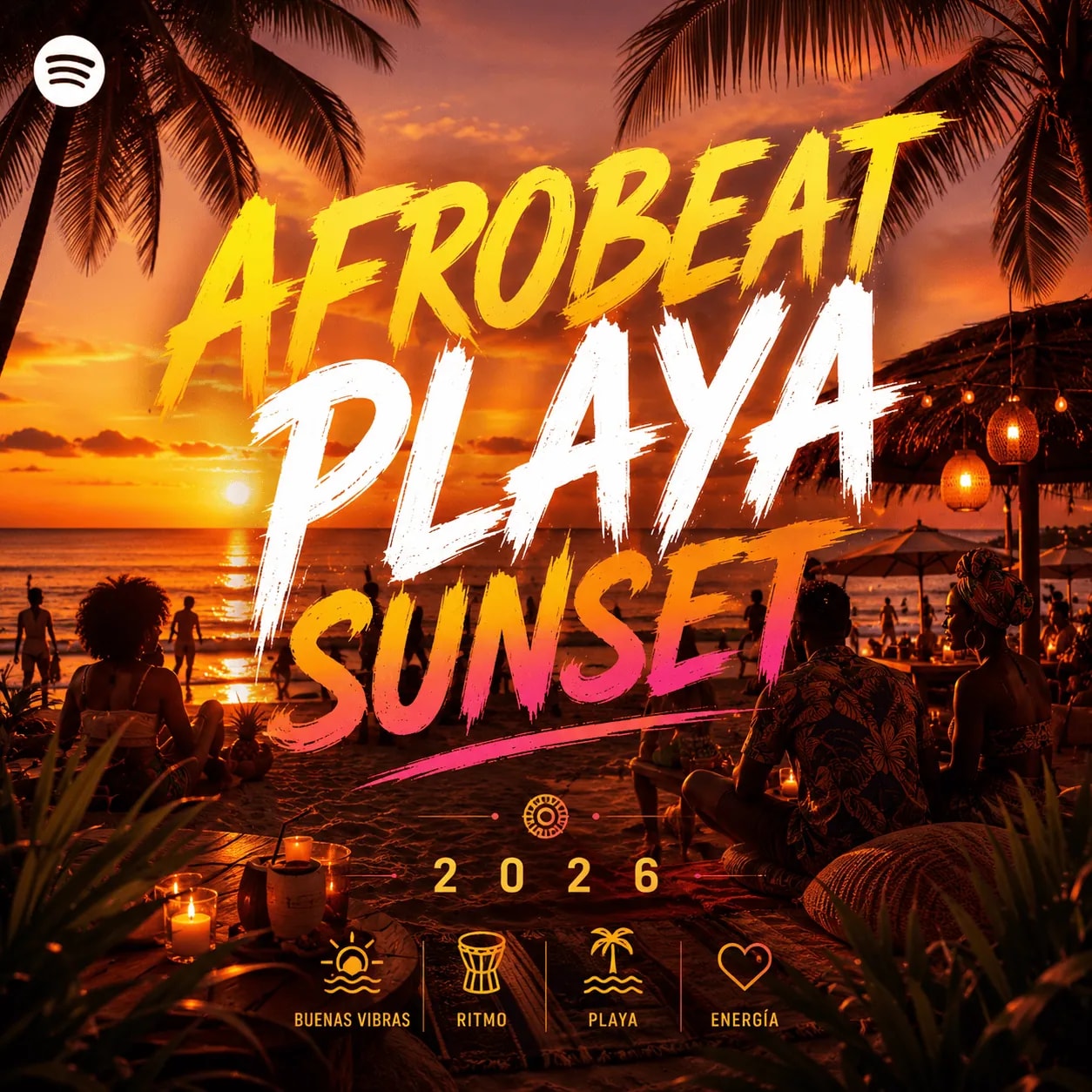 Afrobeat Beach Sunset
