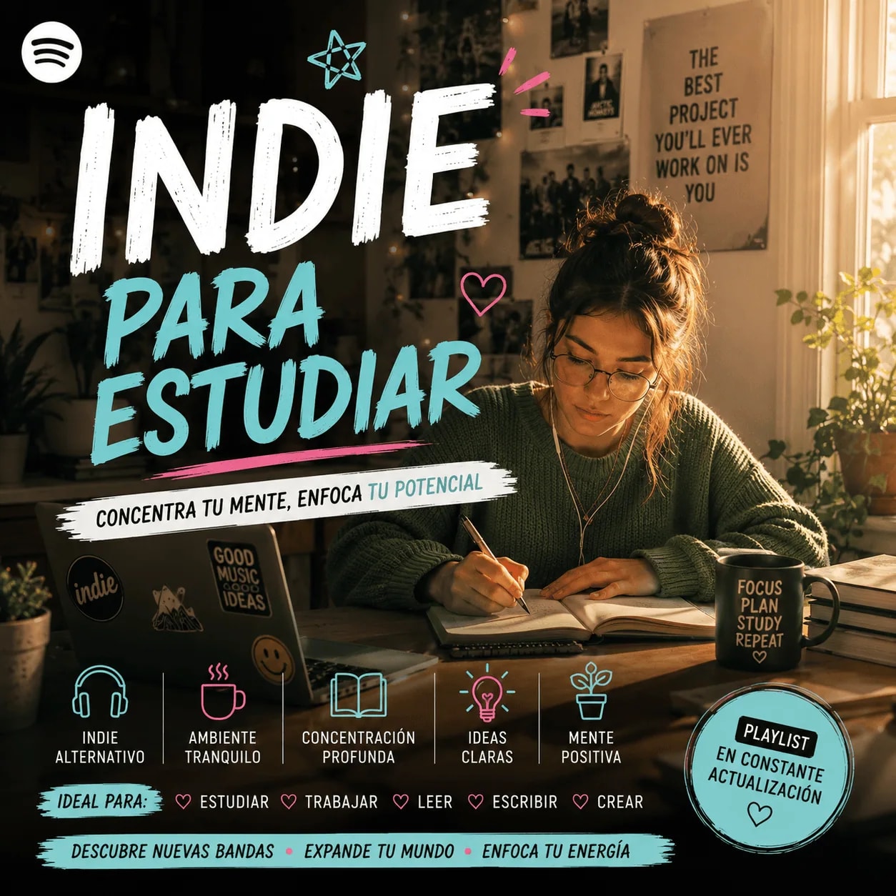 Indie Para Estudiar
