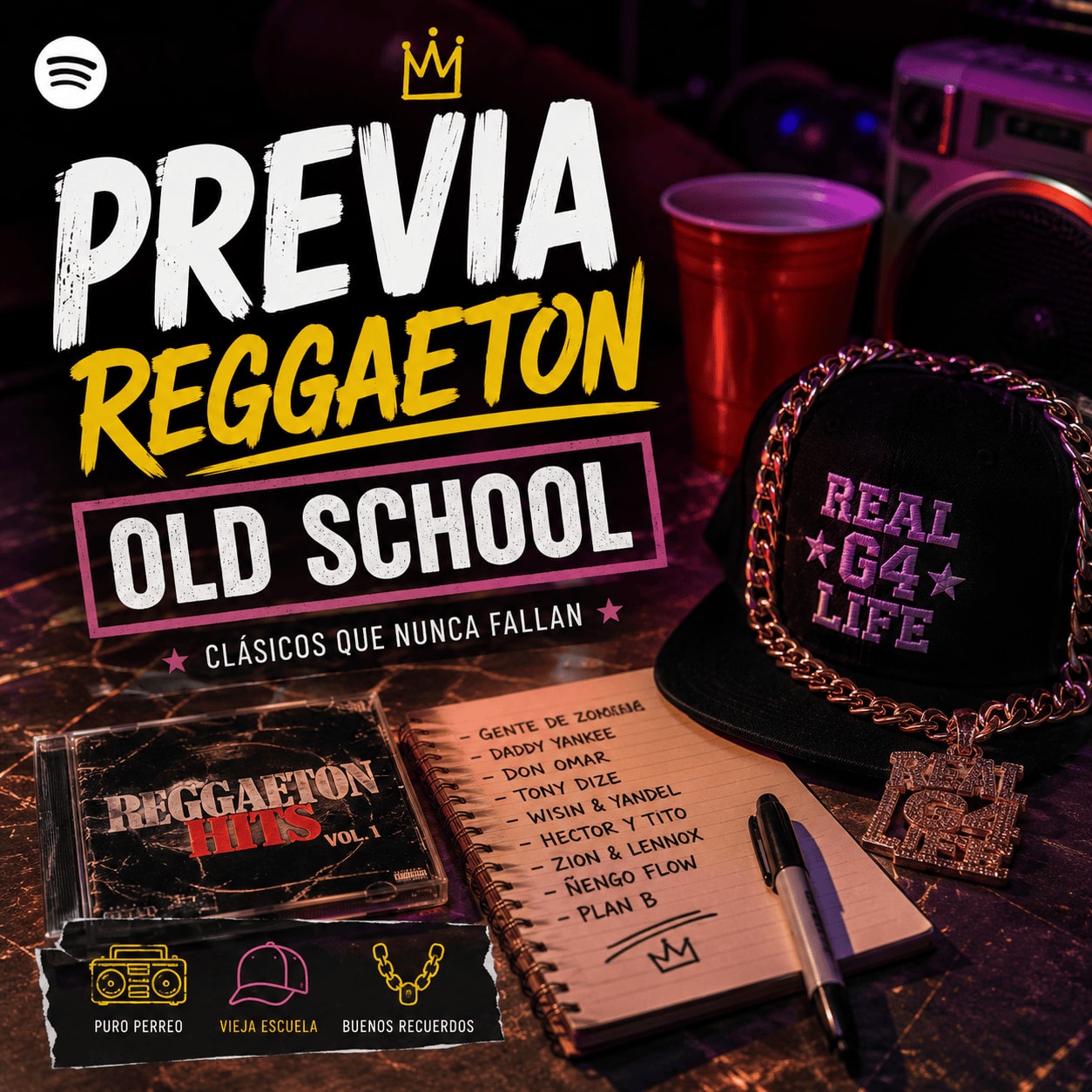 Old School Reggaeton Pre-Game