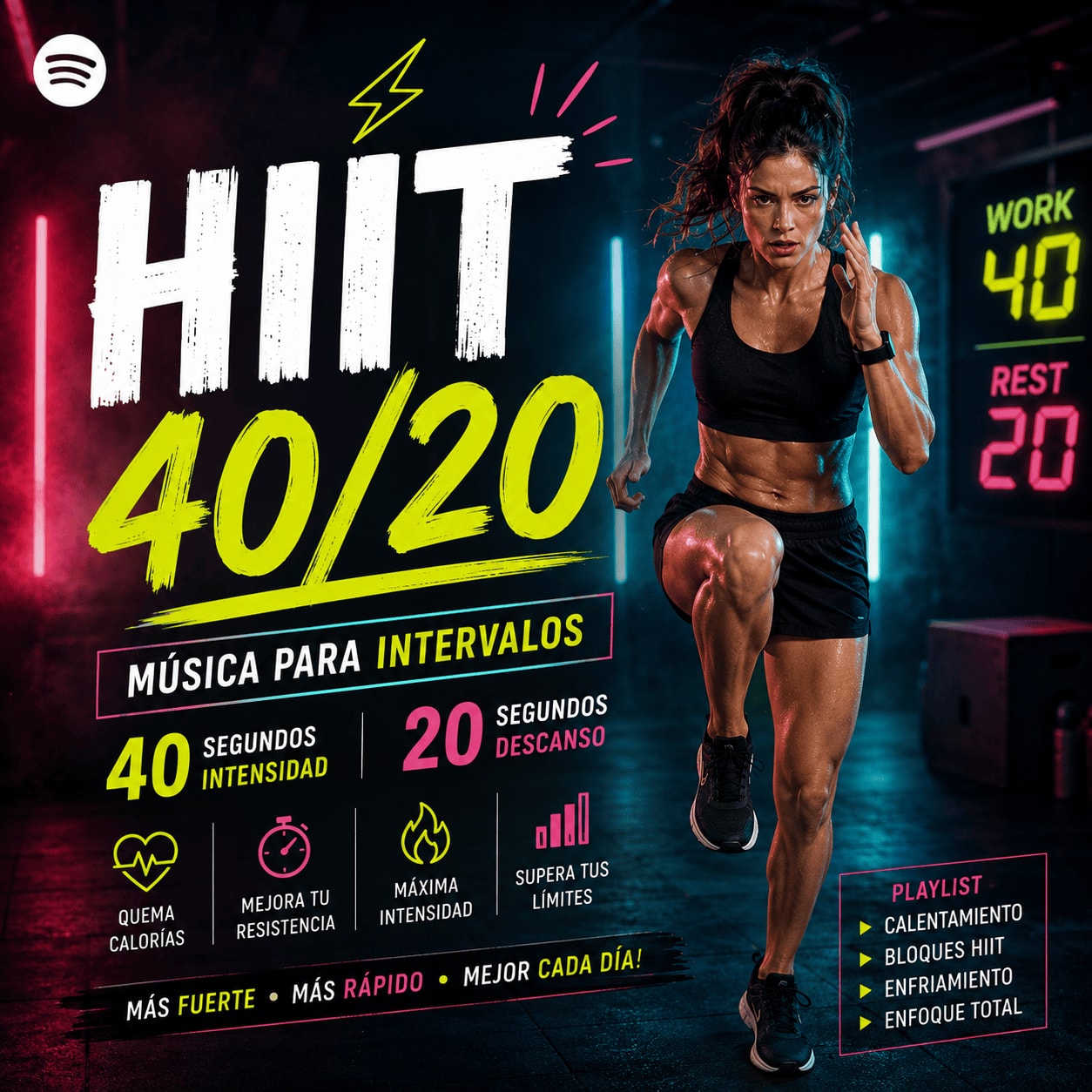 HIIT 40/20 · Music For Intervals HIIT 40/20 · Music For Intervals